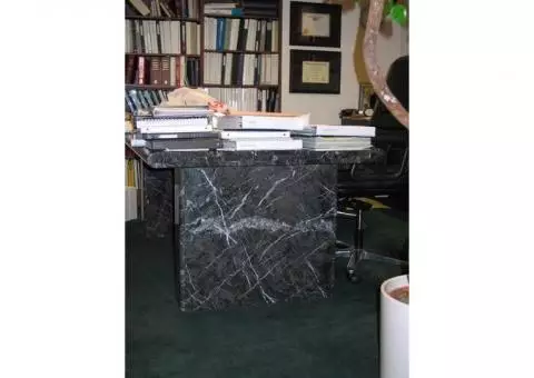 Marble conference table/desk